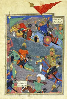 Miniature from a copy of Firdawsi's Shah-nama