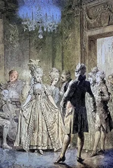 In Minuet is a ballroom dance of French origin for two people
