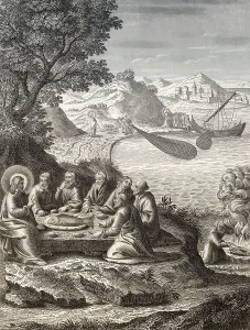 The miraculous catch of 153 fish
