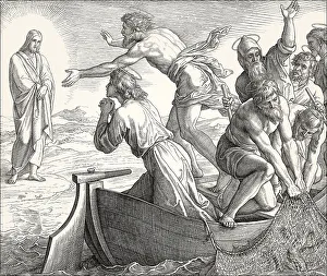 The Miraculous catch of fish, New Testament