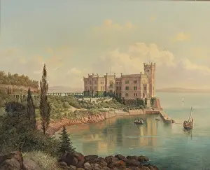 Miramare Castle near Trieste, Italy