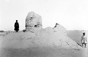 Miran is an ancient oasis town located on the southern rim of the Taklamakan Desert in China