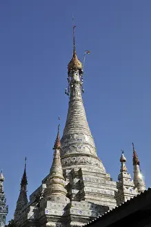 Mirror-tiled stupa or pagoda, Nyaung Shwe