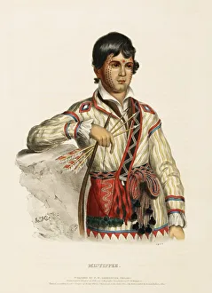 Mistippee (ca. 1836), Indians, Historical Indian tribes from North America