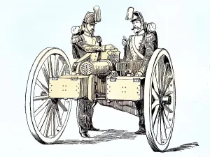 A mitrailleuse, grapeshot is a type of multi-barrelled rifle calibre salvo capable of firing either several shots