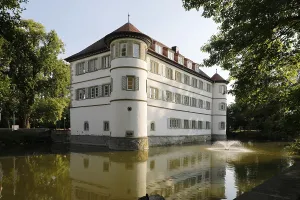The moated Castle in the City of Bad Rappenau