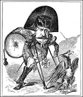 Mockery, caricature of Napoleon III