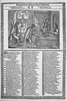 Mockery of coin adulteration at the time of the Thirty Years War