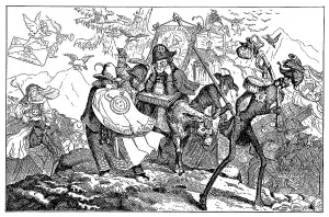 Mockery of the defeat of the Sonderbund in 1815