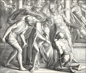 The mocking of Jesus, New Testament