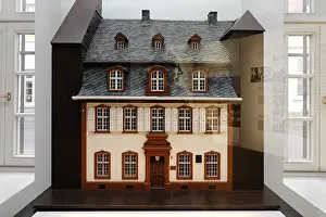 Model of the house where Karl Marx was born