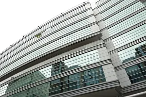 Modern architecture in city