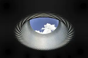 Modern architecture facade made of 14