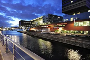 Modern architecture at the IJ lake