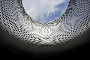 Modern architecture, new Basel Exhibition Centre building