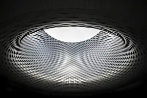 Modern architecture, new Basel Exhibition Centre building