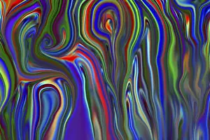 Modern fine art, computer & digital photography magic and miracle of color<br> Modern fine art