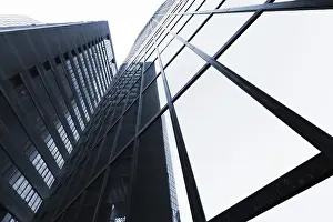 Modern office building under sky