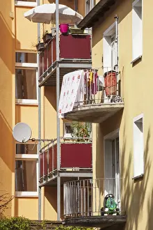 Modern residential building, multi-family house