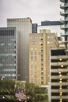 Modern structure of city highrise architectureac