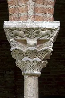 Moissac, Saint-Pierre Abbey, cloister, capital