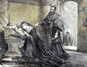 The last moments in the life of Mary