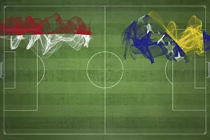 Monaco vs Bosnia and Herzegovina Soccer Match