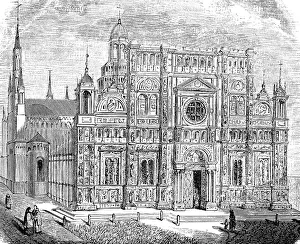 Monastery complex in Certosa di Pavia