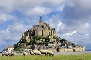 Monastery Island Mont Saint Michel, St