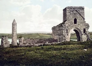 Monastery site on the island of Devenish