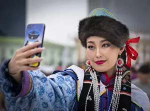 Mongolian girl in traditional traditional traditional traditional traditional traditional traditional traditional
