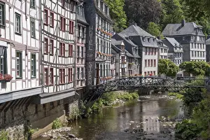 Monschau - Half-Timbered Houses on the Rur River