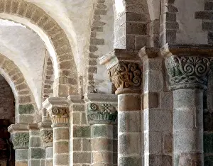 Mont-Saint-Michel, monastery church, south aisle