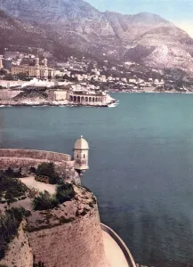 Monte Carlo, seen from the Fort Antoine