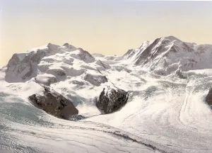 Monte Rosa und der Gornergletscher