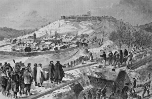 Montmedy city and fortress on the day after the handover