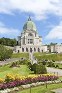 Montreal, Canada, August 6, 2008: Saint Joseph Oratory construction began in 1904