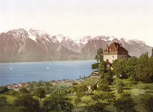 Montreux, Chatelard Castle, Geneva Lake