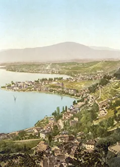 Montreux and Clarens, Geneve Lake