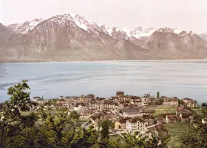 Montreux, Savoy Mountains, Geneva Lake