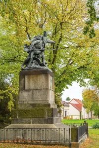Monument to Bulow von Dennewitz in memory of the Battle of Dennewitz