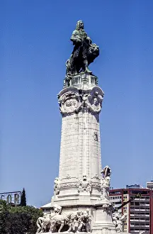 Monument to Marques de Pombal in Lisbon Lisbon