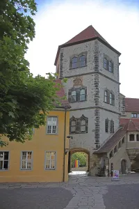 Moritzburg gate tower built in 1484