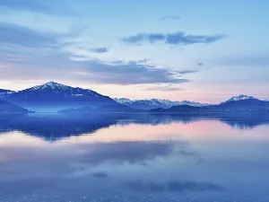 Morning atmosphere at Lake Zug