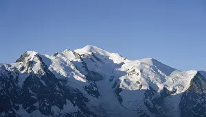 Morning atmosphere, mountain landscape at sunrise
