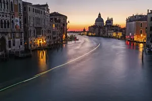Morning atmosphere in front of sunrise