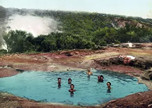 Morning Bath, Whakarewarewa, Rotorua