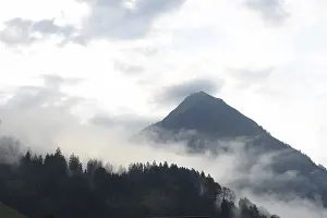 Morning fog, Schoppernau, Bregenzerwald