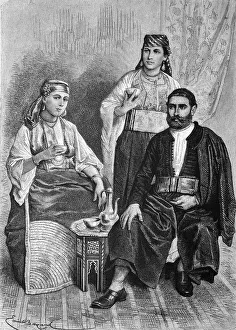 Moroccan Jews in Tangier, Morocco