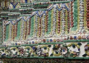 Mosaic, ceramic pattern, ornamentation